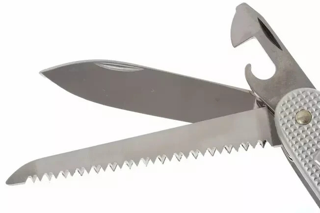 NEW Victorinox Swiss Army Pocket Knife FARMER Silver Alox 93 mm 0.8241.26-X2