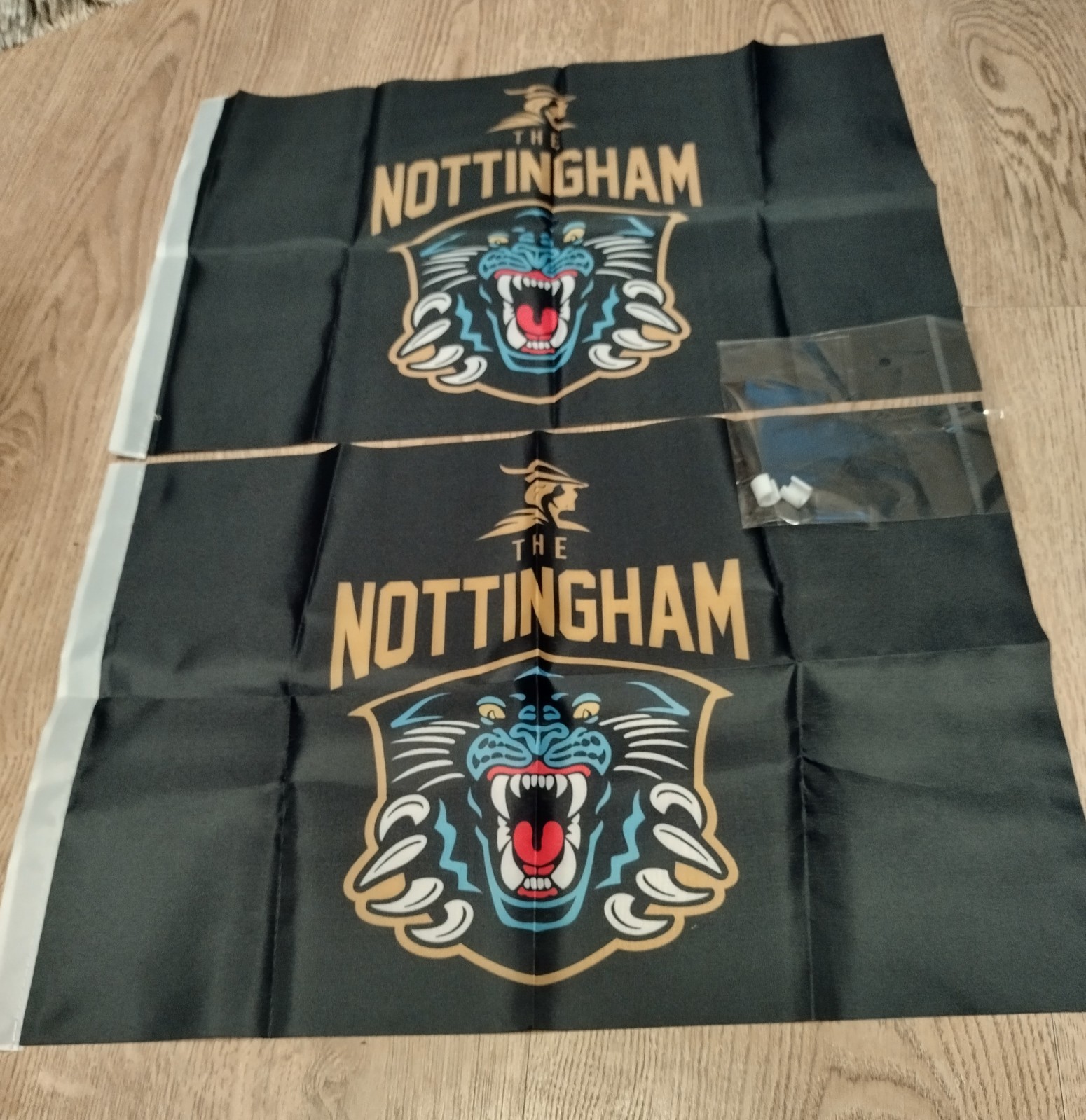 Nottingham panthers car flag set of 2