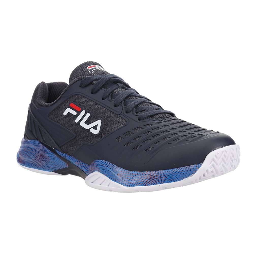 Fila Axilus 2 Energized Tennis Mens Blue Sneakers Athletic Shoes 1TM01899-423