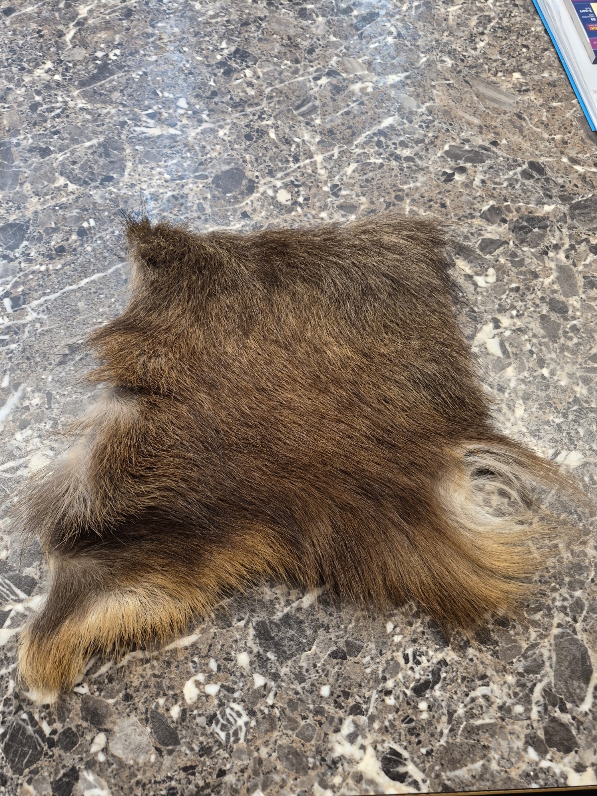 Fly Fishing Materials Tie Flying Chamios Goat Like  Hair Hide Fur