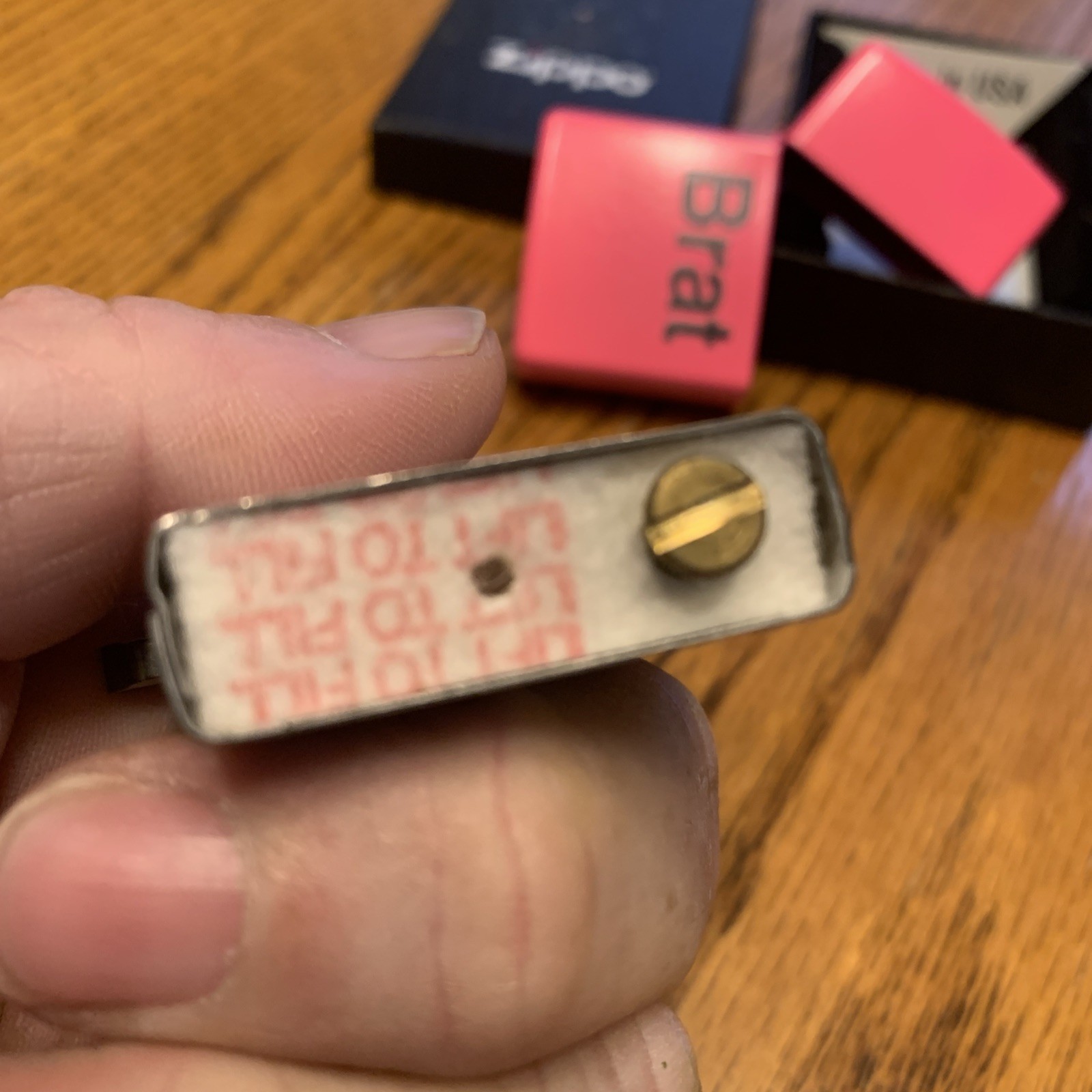 Zippo Brat Neon Pink 29405