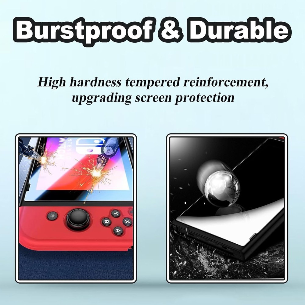 Clear Screen Protector for Nintendo Switch 2 (2025) 9H Tempered Glass - 3 Pack