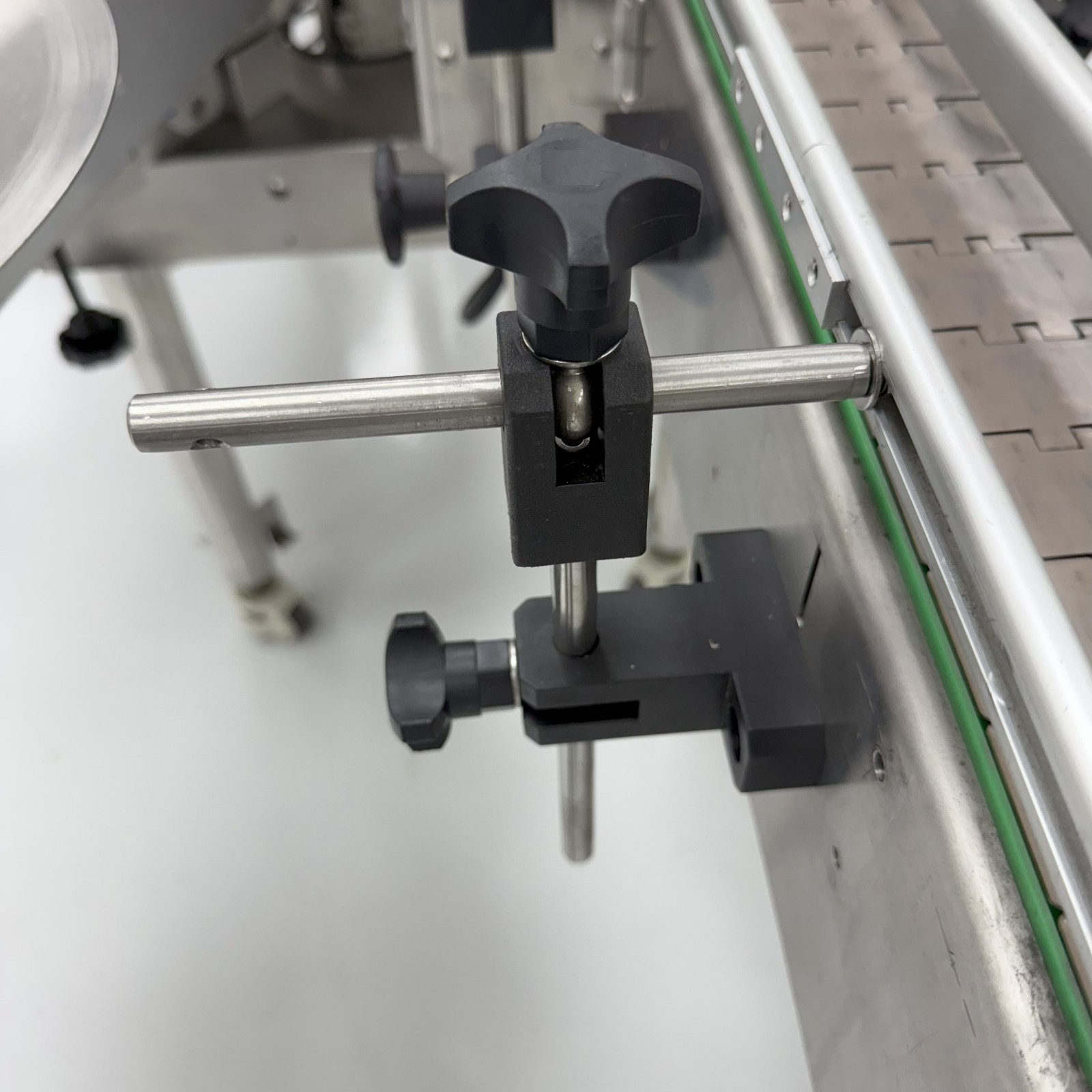 Modular SS Conveyor Mount Guide Rail Bracket Arm Assembly Kit, Assemble in USA