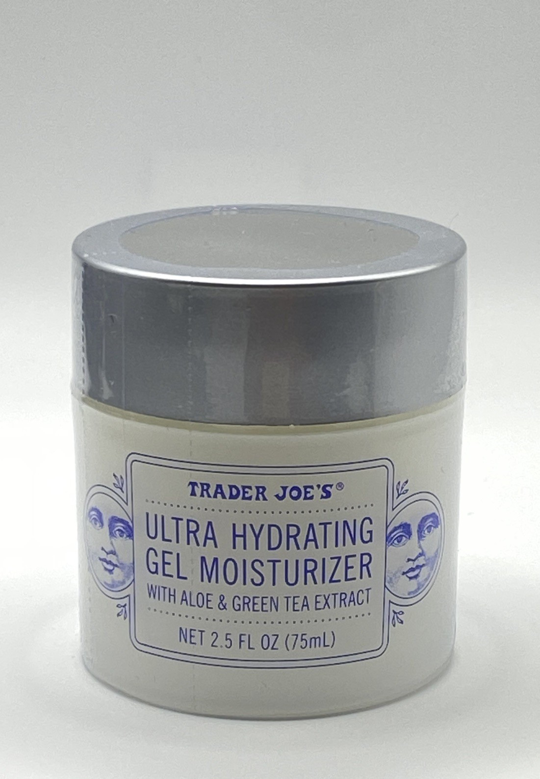 New Trader Joe's Ultra Hydrating Gel Moisturizer Aloe Green Tea Extract 2.5oz ea