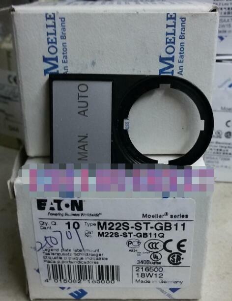 10PCS New Eaton Moeller M22S-ST-GB11 M22S-ST-GB11Q Plate Brand