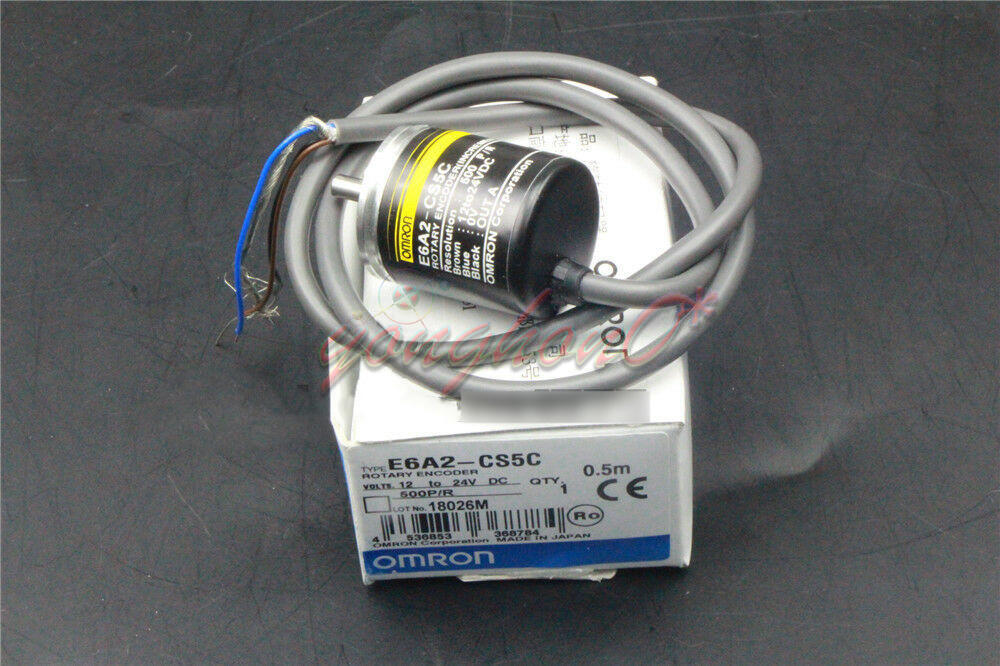 1PCS New OMRON E6A2CS5C E6A2-CS5C 500P/R Rotary Encoder