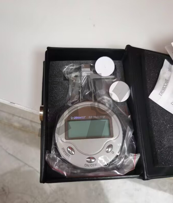 one Mini Pocket Circular Digital Jewelry Gem Thickness Gauge Caliper 0-25mm