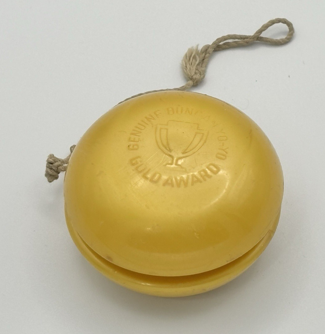 Rare Vintage Duncan Gold Award Yoyo