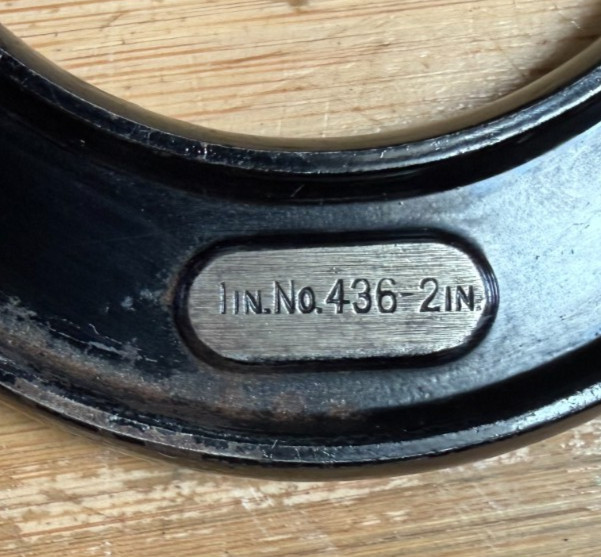 Vintage Starrett Micrometer 436 1" - 2" Smooth Working Condition