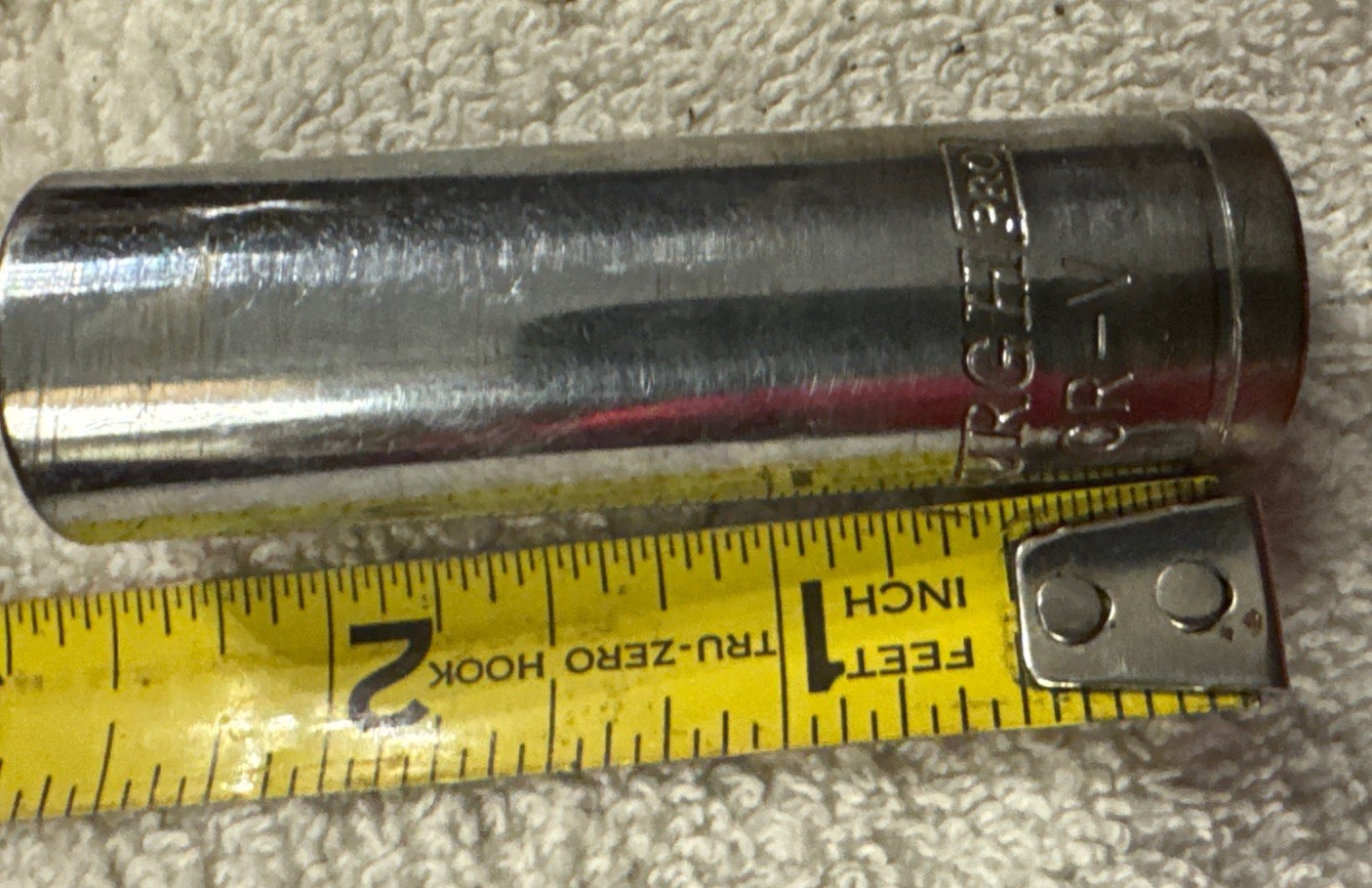 14 mm, Pittsburgh pro 3/8 Inch Drive 6 Point Metric Deep Socket  62664 14mm vtg