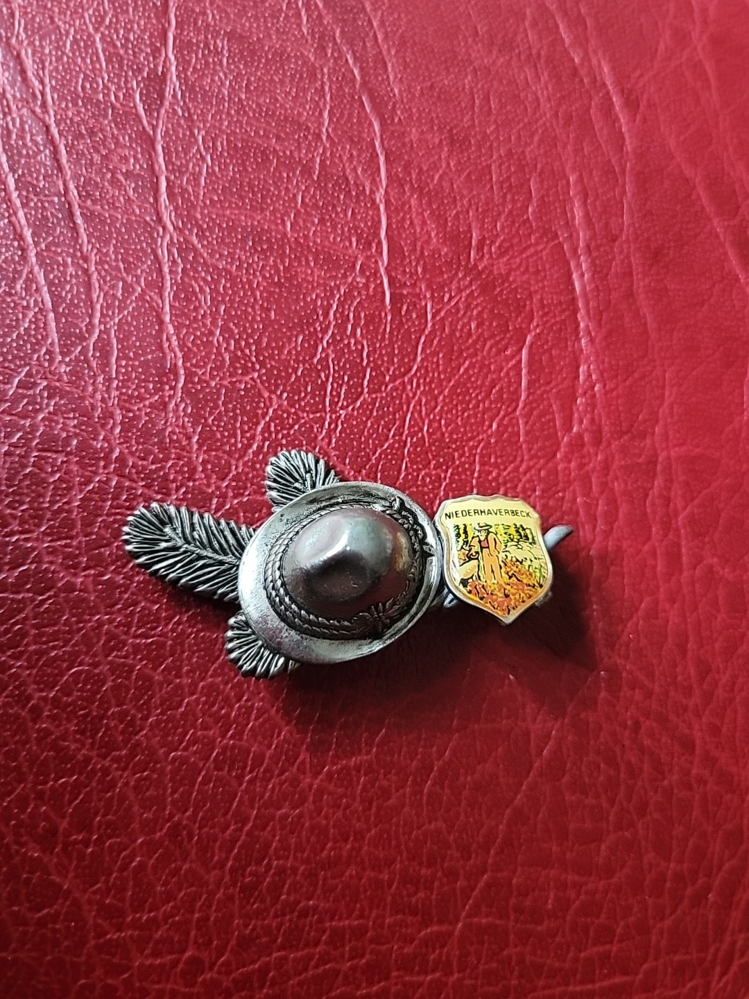Vintage Pin Hatpin Hiking Pin Brooch Niederhaverbeck