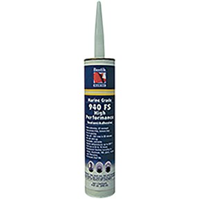 Bostik Marine 940 Fast Set Adhesive/Sealant Black 290ml Cartridge - 8 Each