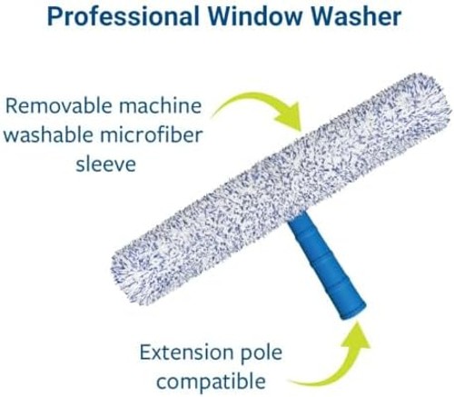 EnduroShield Professional Squeegee & Window Washer Cleaning Combo | Professio...