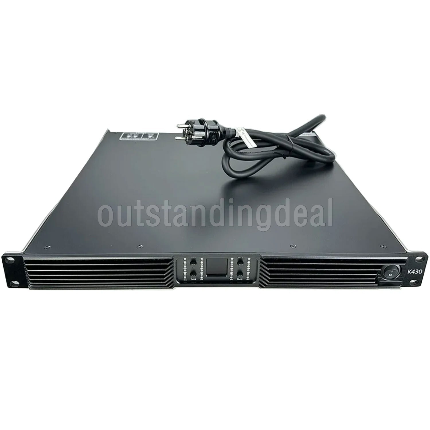 K410 4*1000W 4-Channel Digital Power Amplifier for Subwoofer Line Array Speaker