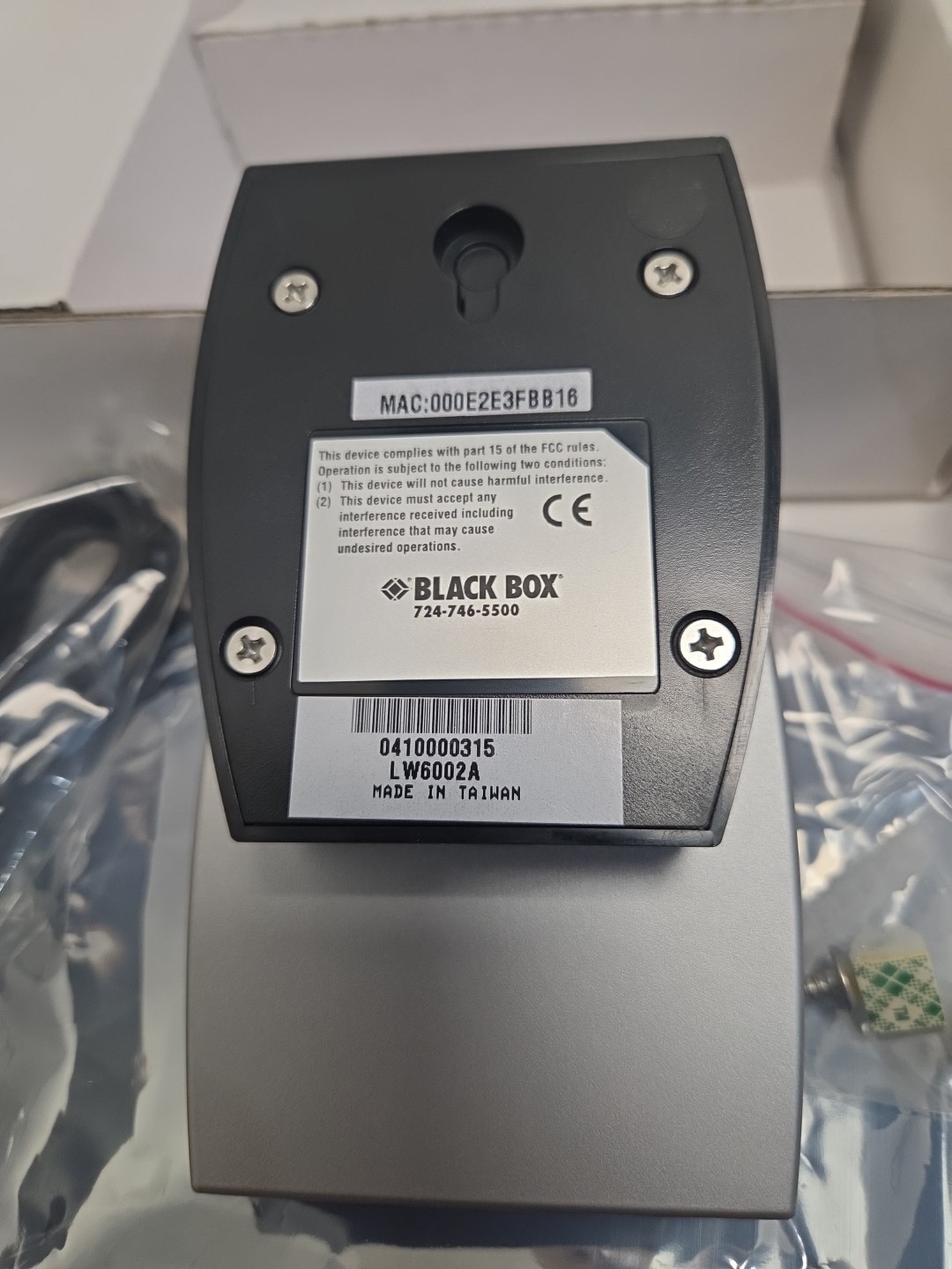 Black Box LW6002A 54-Mbps Wireless High-Gain USB Adapter