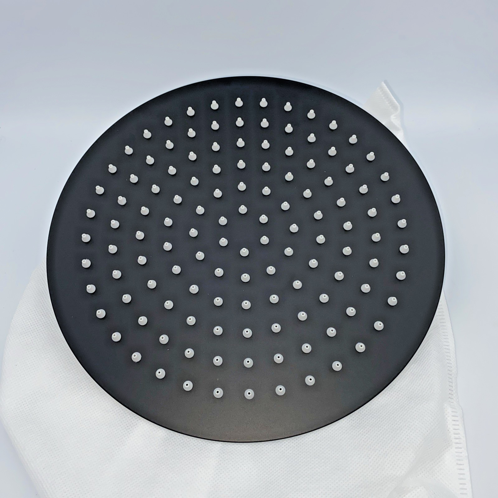 Auleend Rainfall Shower Head Only In Matte Black