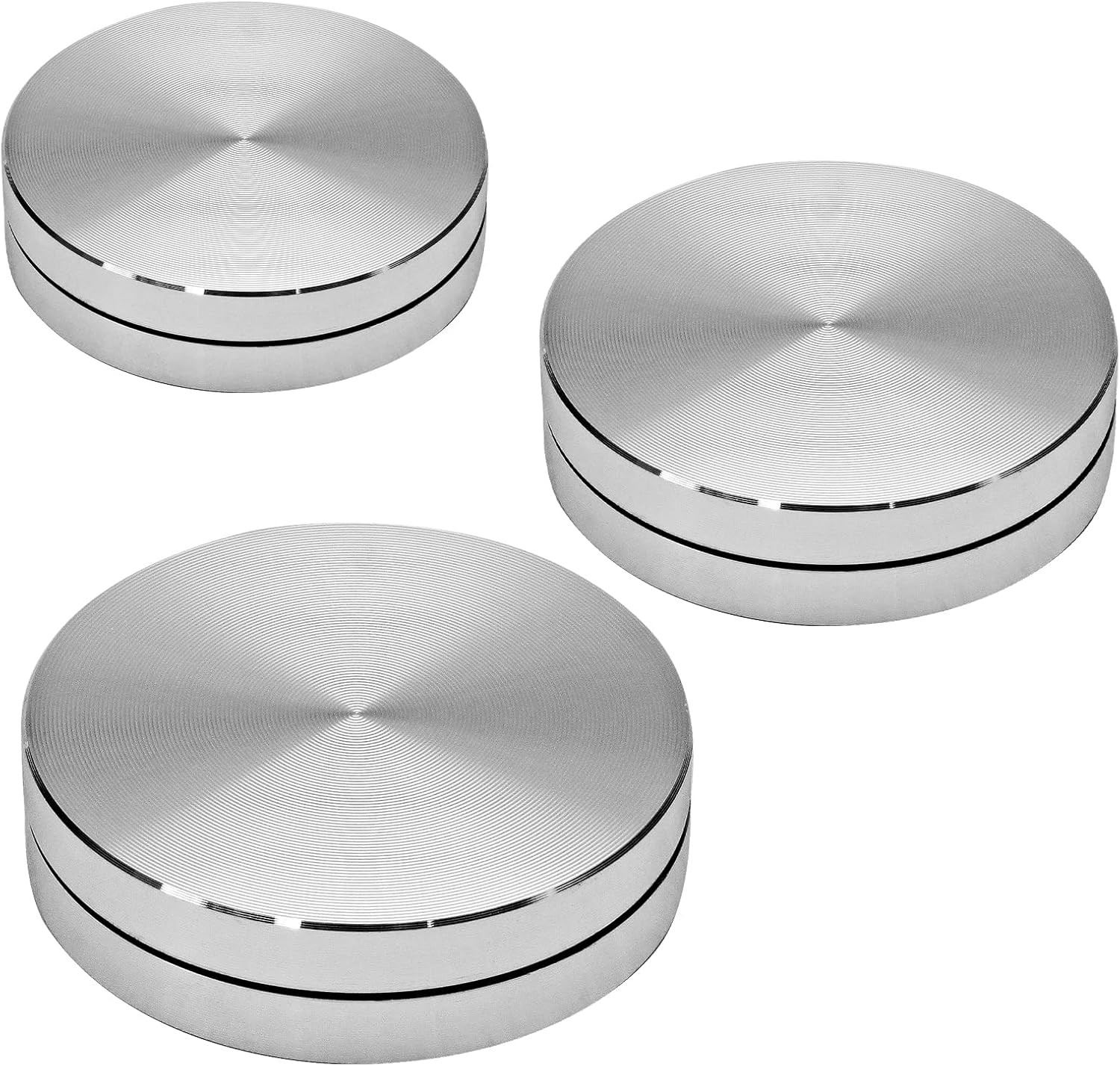 3 Pack Pottery Throwing Trimming Spinner Set | 30Mm, 38Mm, and 45Mm, Ceramic Too