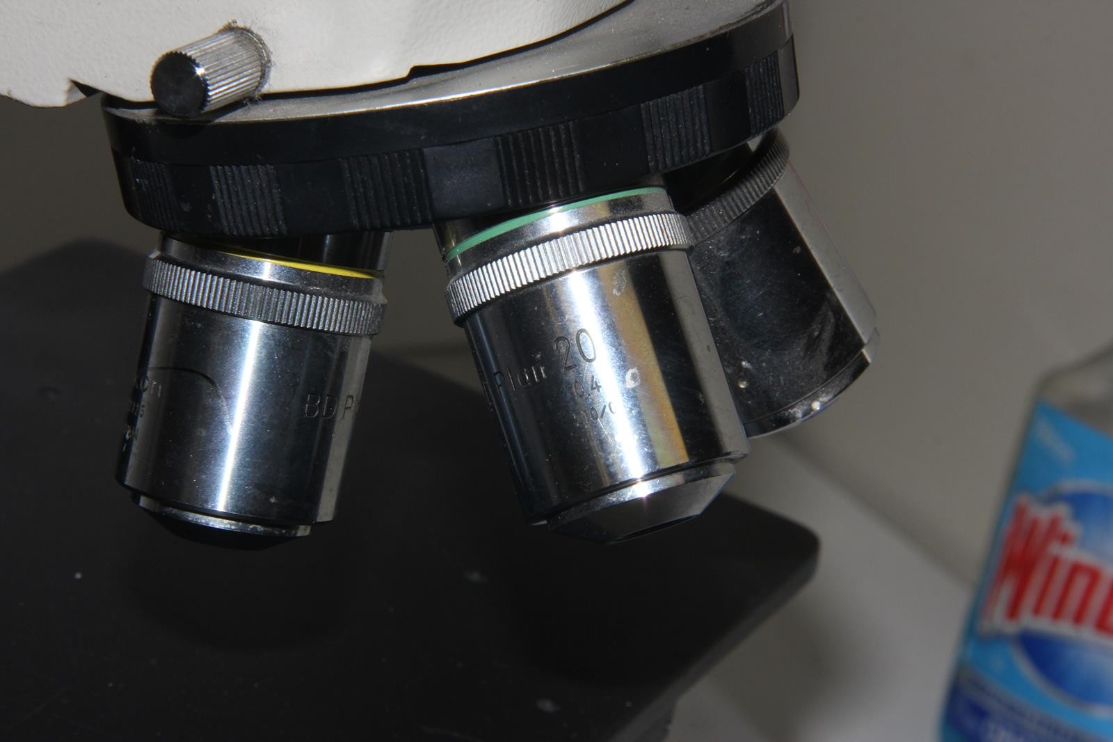 NIKON OPTIPHOT Microscope w/ Objectives and w/o Head