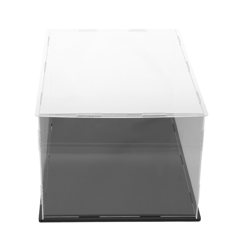 3 Pack Clear Acrylic Hat Display Boxes Reusable Baseball Cap Holder Stands