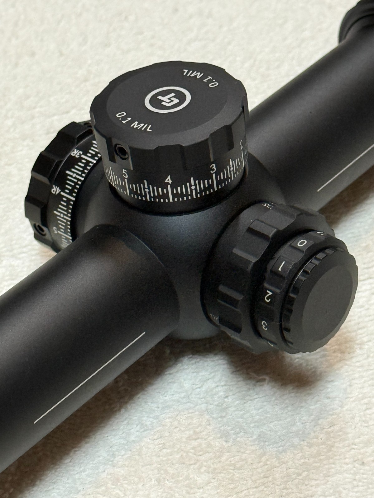 CRIMSON TRACE 5-25X56 RIFLESCOPE 3 SERIES MODEL # CTL-3525 W/RINGS *N/R*