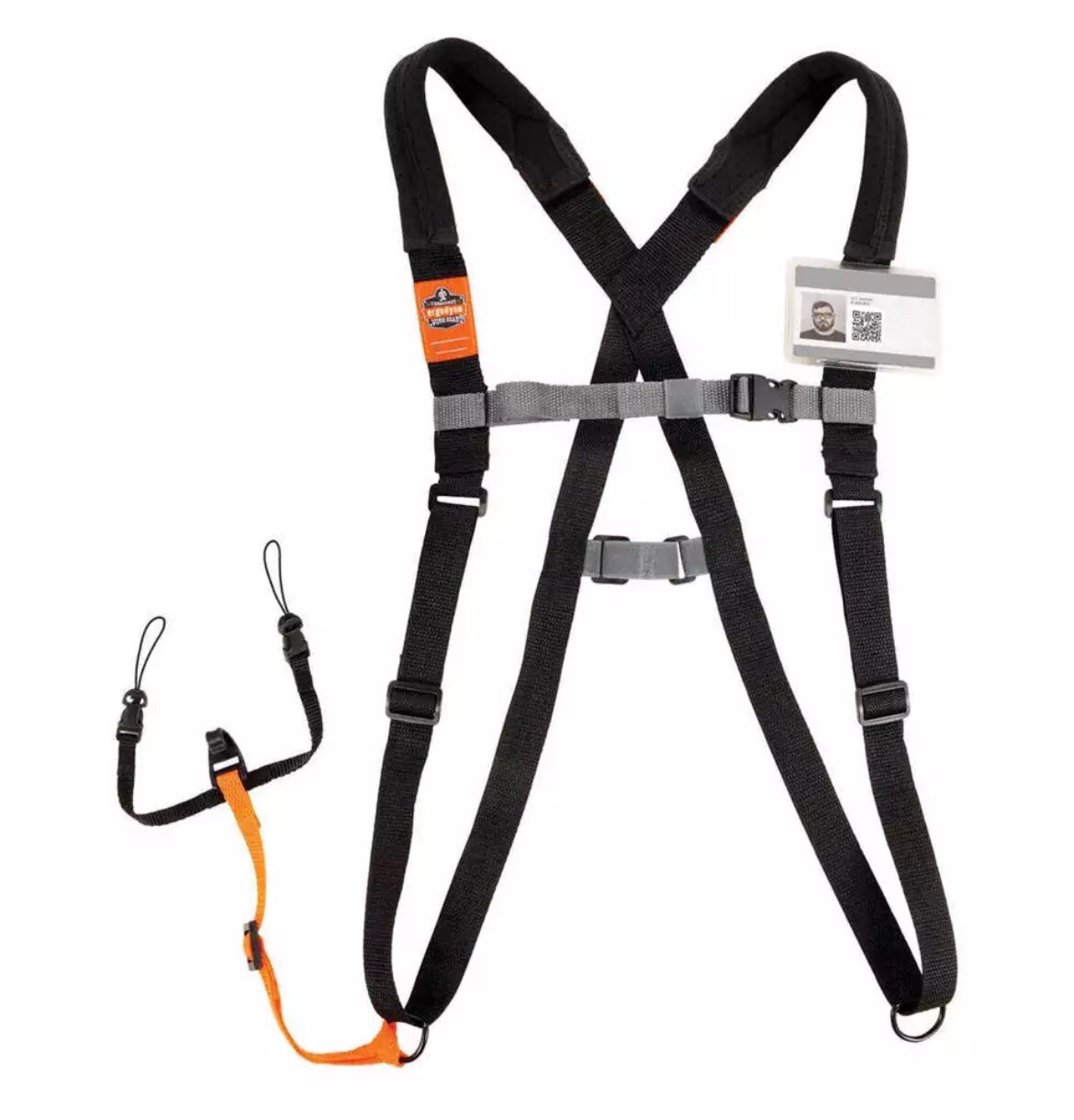 SQUIDS BY ERGODYNE 3138S Barcode Padded Scanner Harness Lanyard 785TZ7