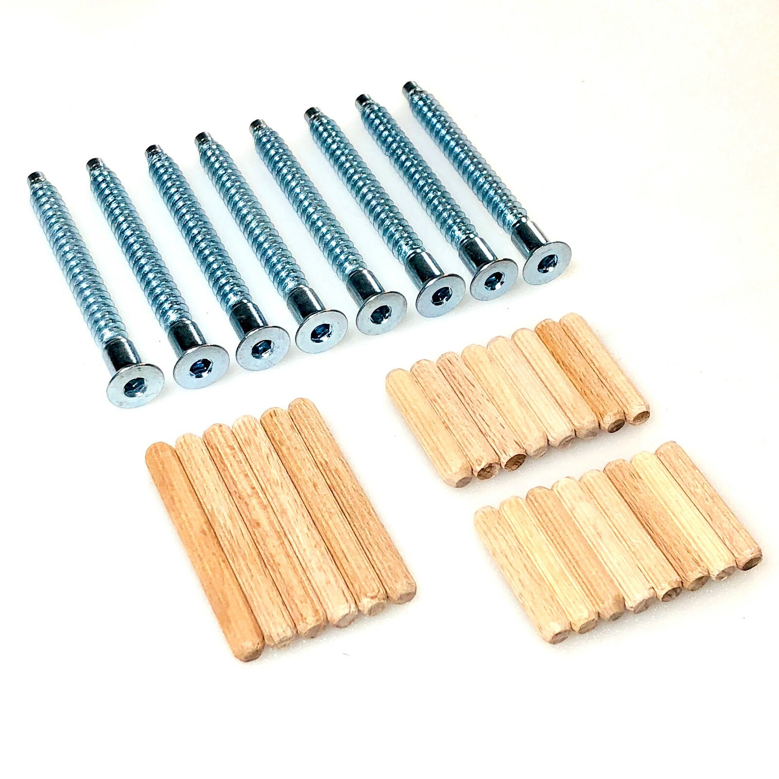 Hardware Kit for IKEA FLYSTA 2x4 Shelf Unit 303.772.42 (104321, 101339, 101345)