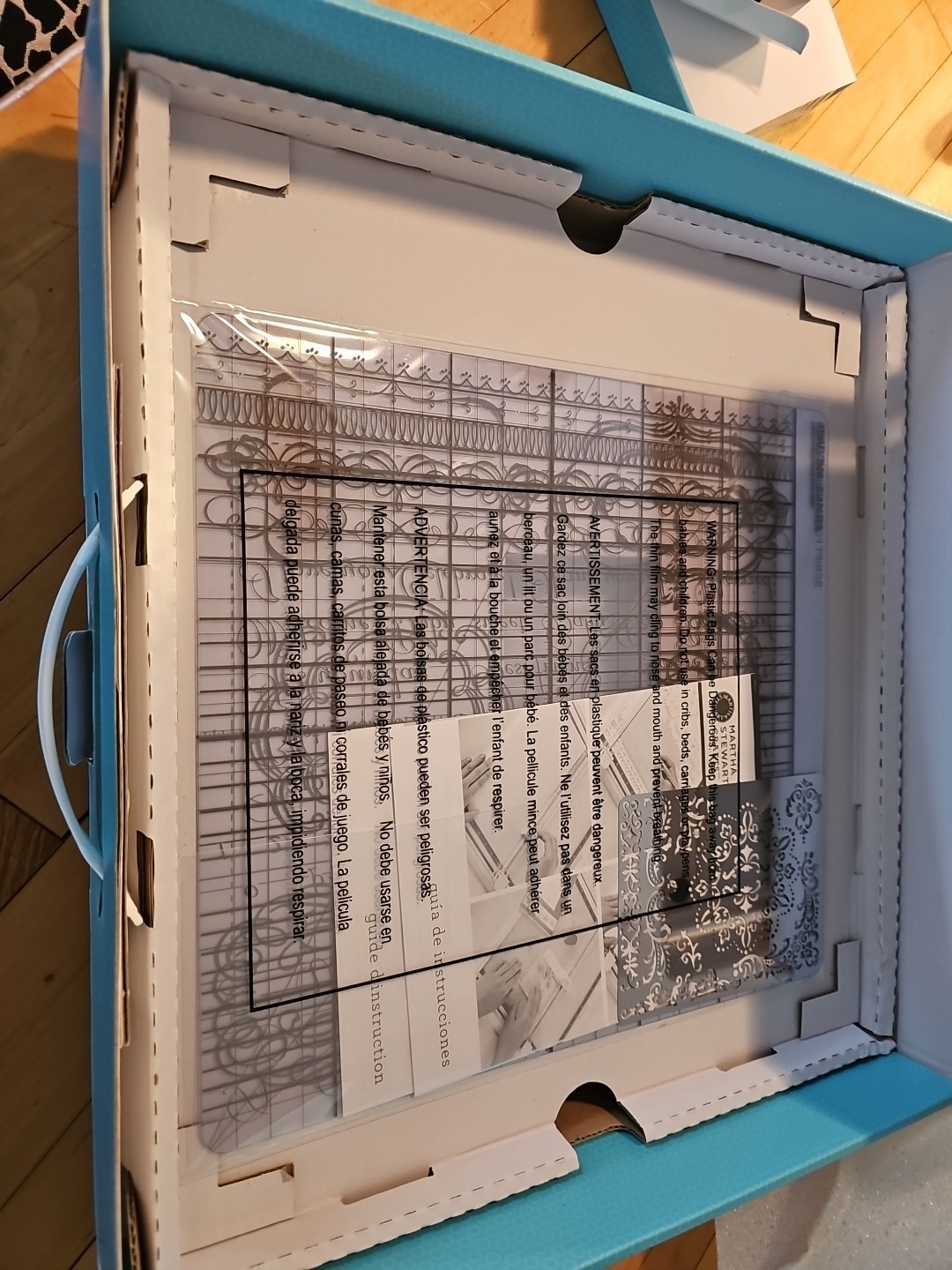 Martha Stewart LED Light Table Craft Station 12” Cutting Align Template