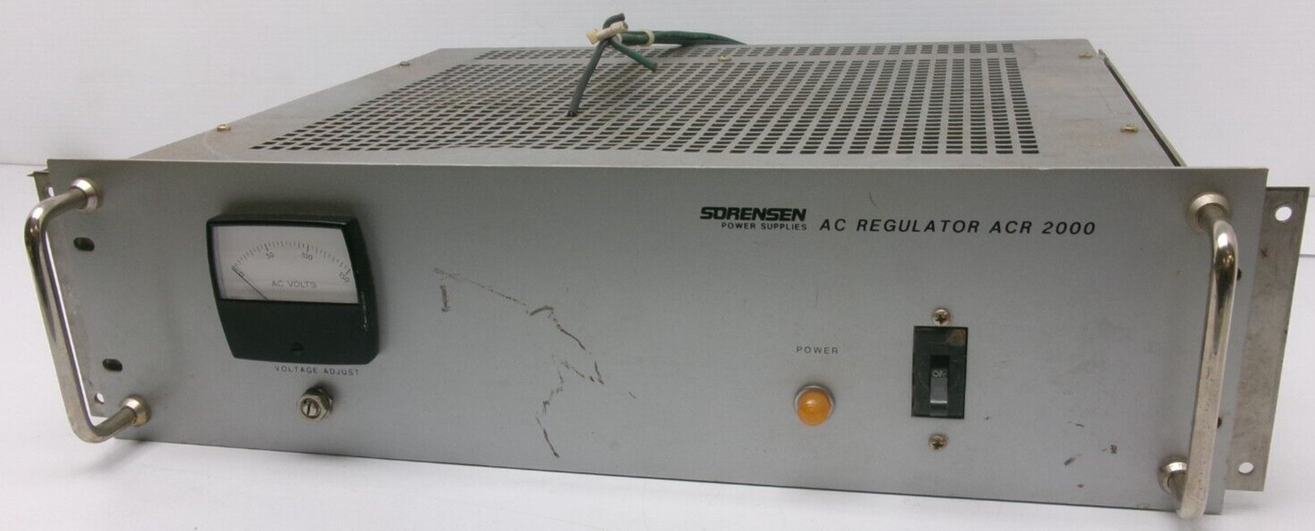 SORENSEN AC REGULATOR ACR 2000  #N5