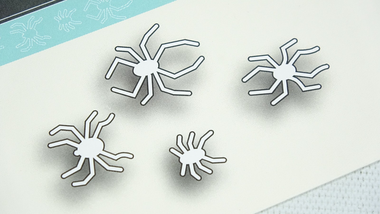2013 Memory Box Craft Steel Die Scary Spiders 98704
