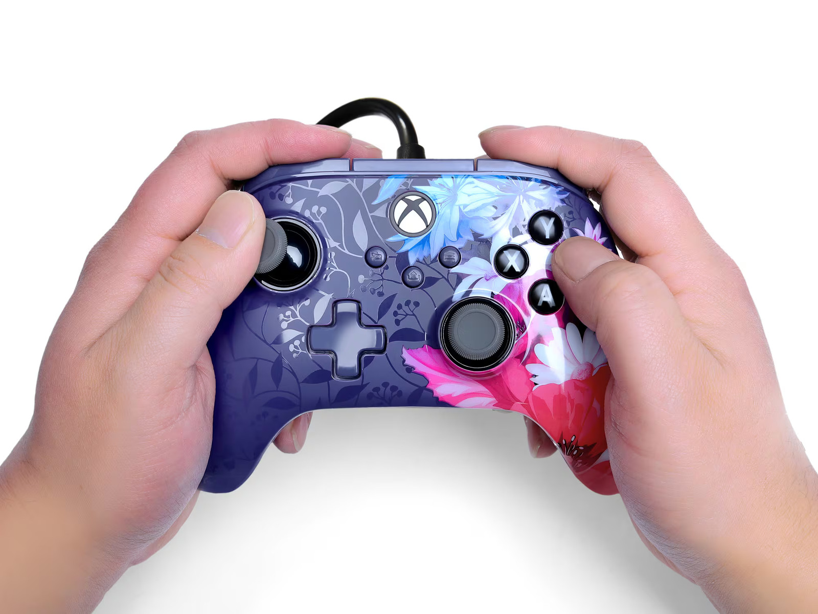 PowerA - Advantage Plus Wired Controller for Xbox Series X|S - Night Blossom