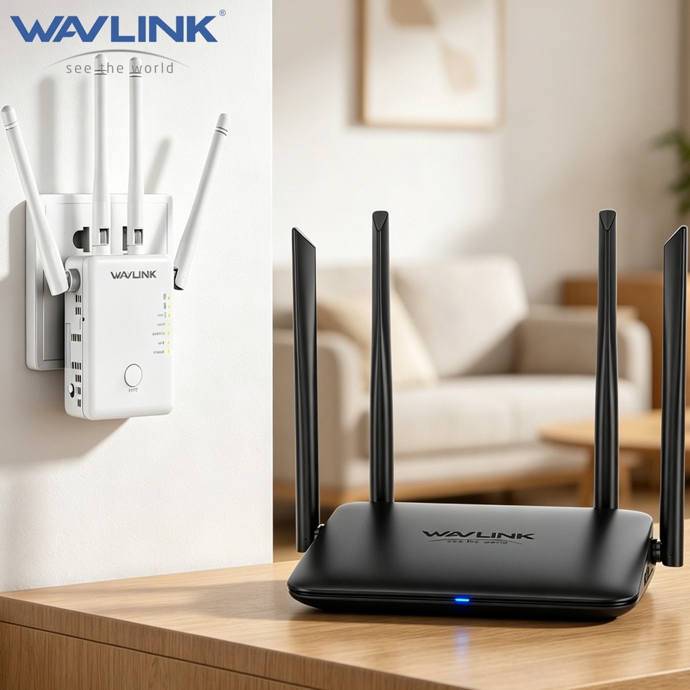 Wavlink Wireless Router WIFI Extender Router Repeater Access Point N300/AC1200