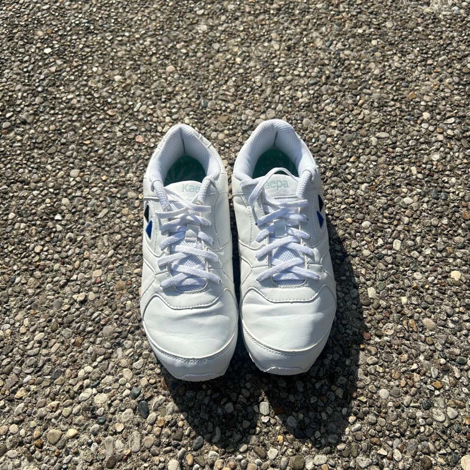 Kaepa Cheer Shoes Womens Size 7 White Athletic Sneakers Low Top 6315