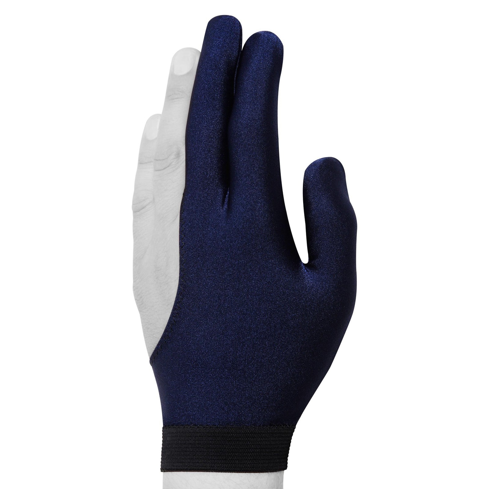 Billiard Pool Cue Glove - Classic - for Left Hand - Blue (Medium/Large)