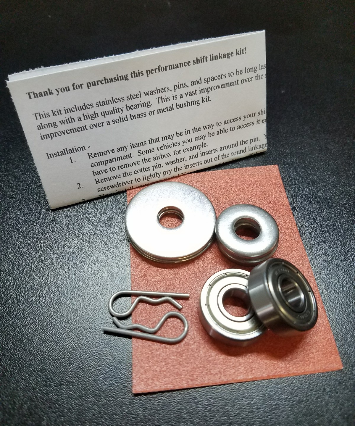 TCS TOYOTA CAMRY 96-01 PERFORMANCE SHIFTER CABLE BEARINGS BUSHINGS LINKAGE
