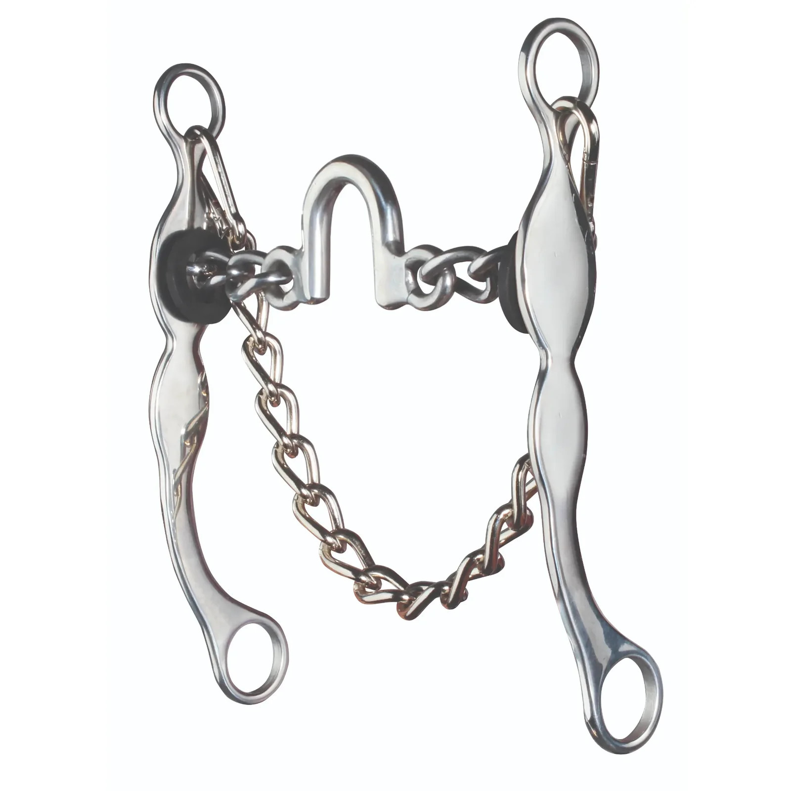 Professional's Choice Ported Chain Bit - 5 1/8” Mouthpiece, 7.5” Shank for