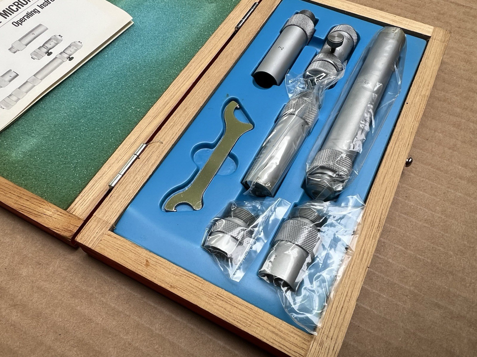NSK Inside Micrometer Model 704-402 Range .001” 12” Machinist Tool