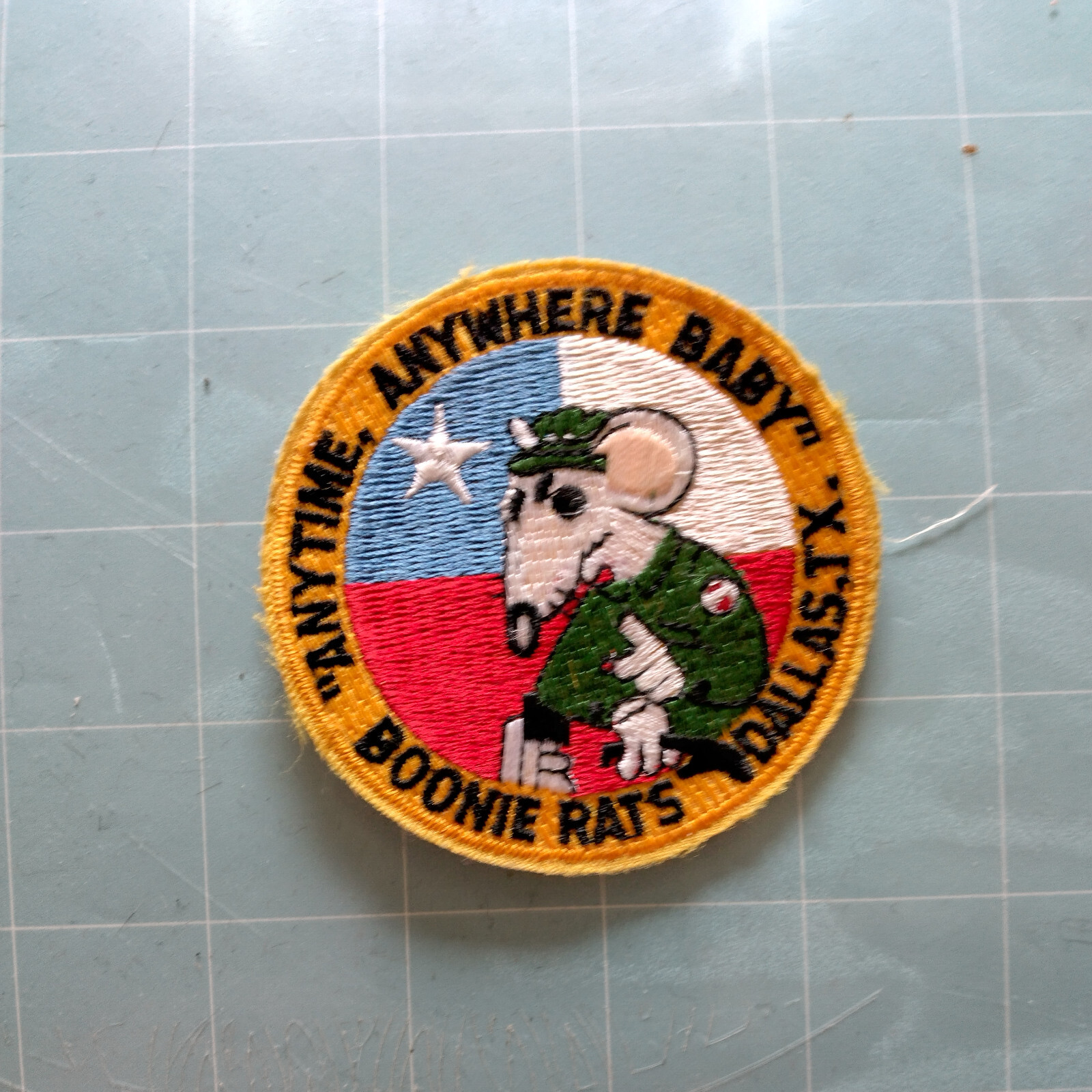 Boonie Rats Dallas TX Team Patch size 3x3