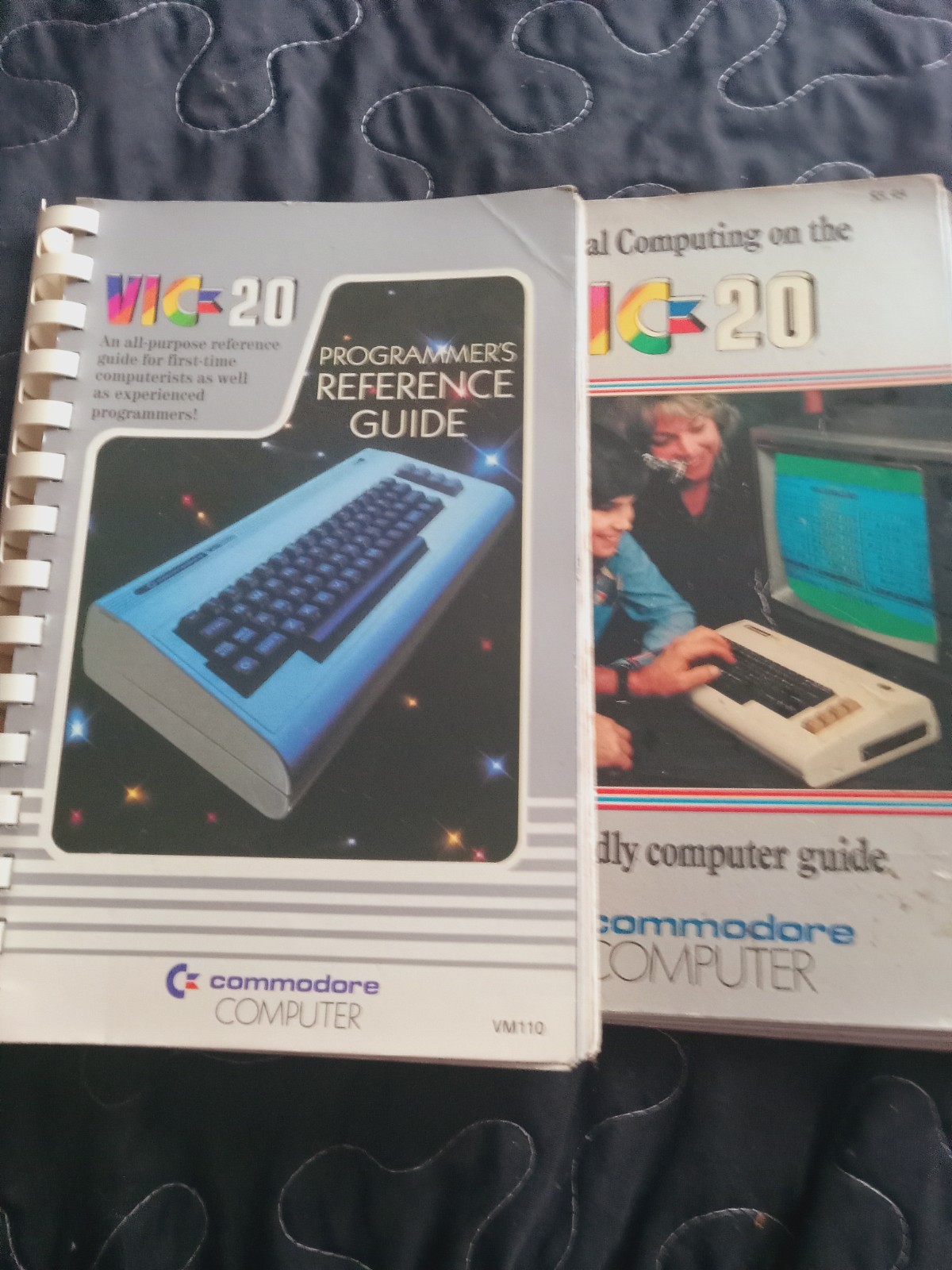 2 Books Commodore Vic-20 Programmers Reference Guide  Manual with Schematic