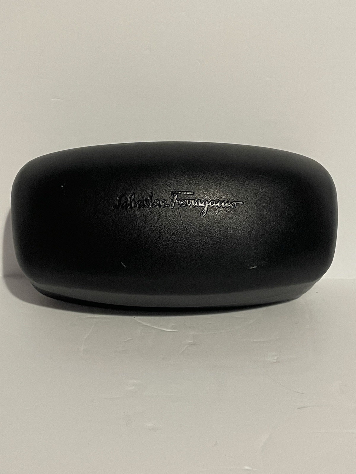 Salvatore Ferragamo Eyeglass Case Unisex Black Hard Shell Sunglasses