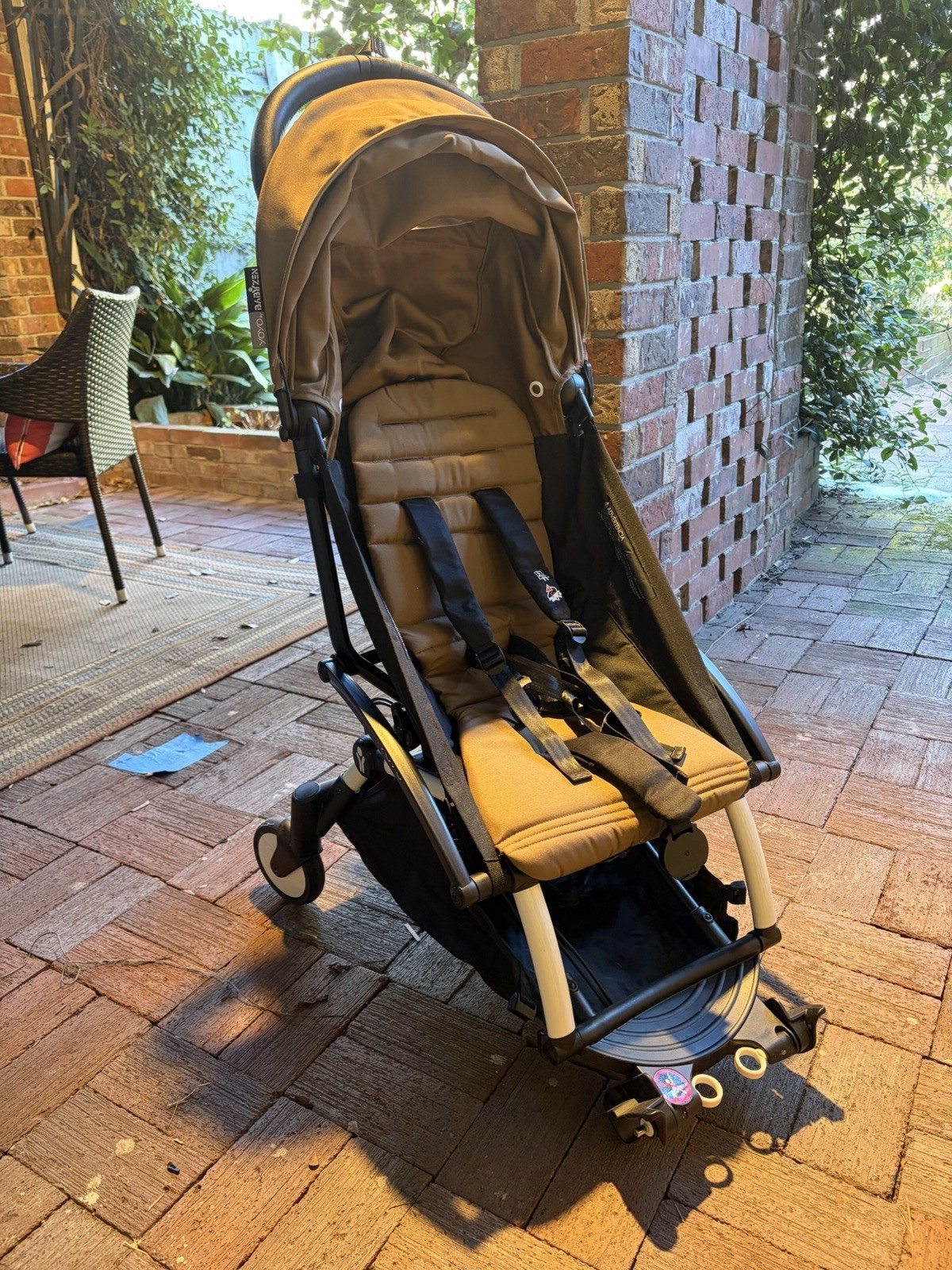 Yoyo Stroller Second Attachable Seat With AccessoriesDark Coffee Color.
