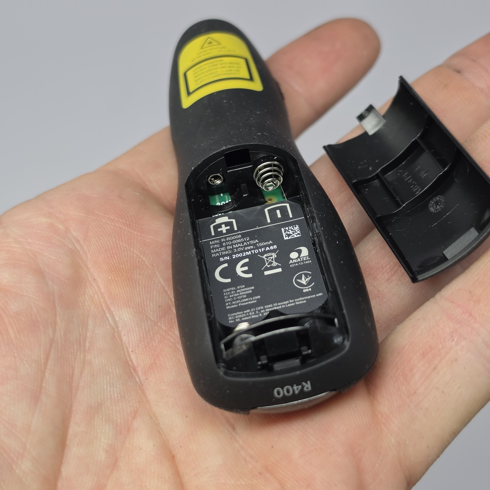 Logitech Laser Presentation Laser Pointer Remote R-R0008 - No Dongle