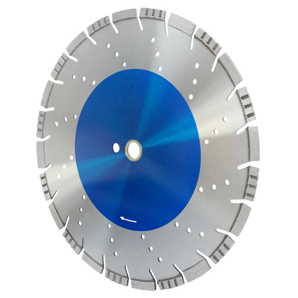 16" All Cut Pro Segmented Diamond Blade Smooth and Turbo Alternating Segments
