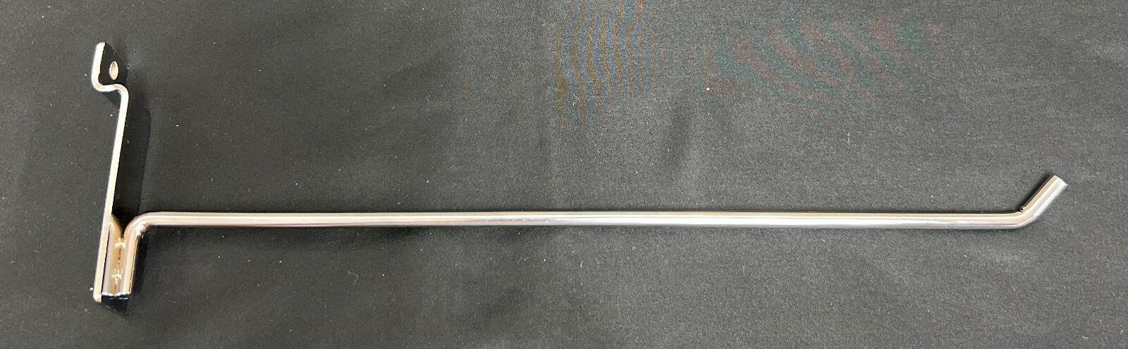 12" Chrome Hooks for Slatwall Panels Shelf Hanger Hooks