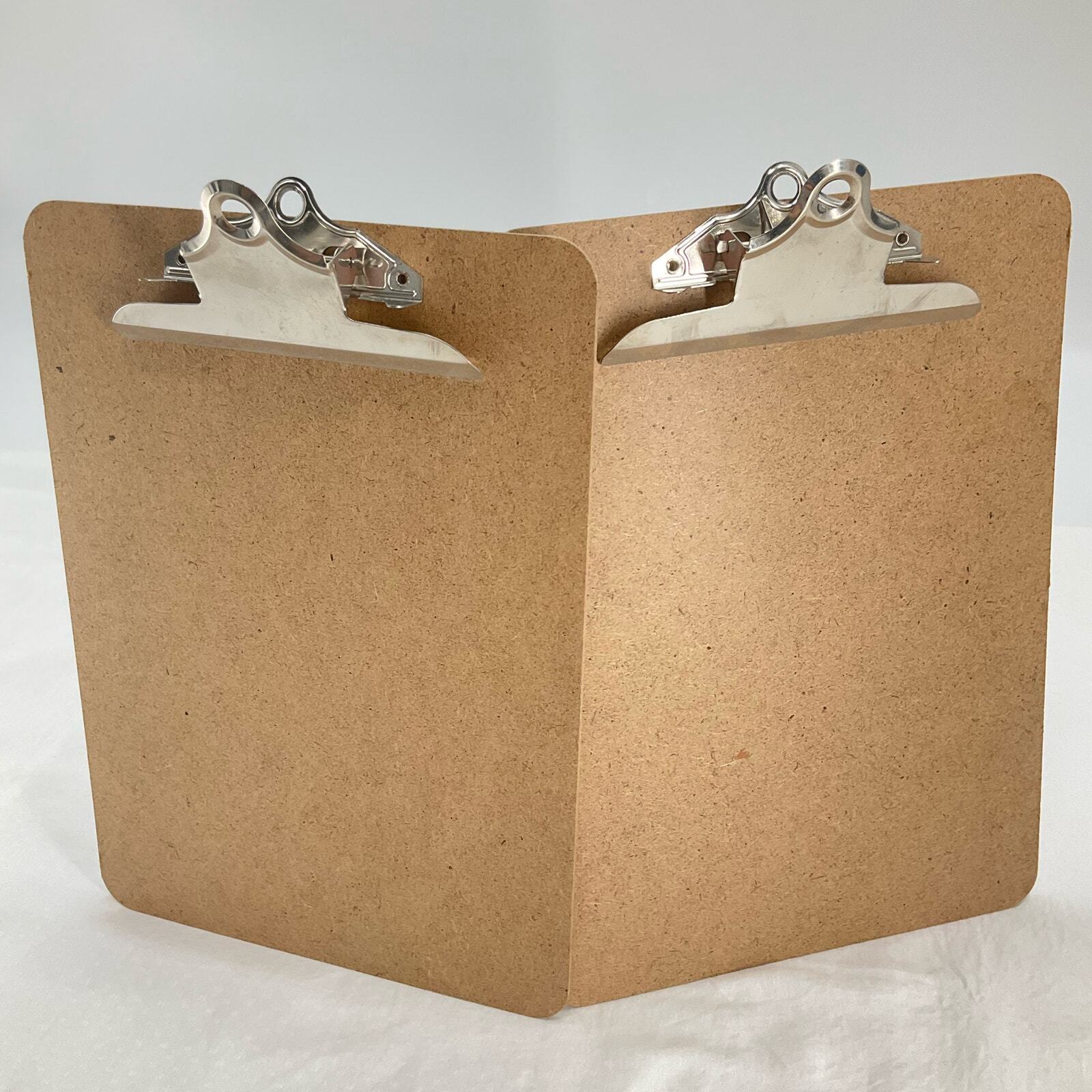 Clipboards, 8.5 x 12 in, Silver Clip