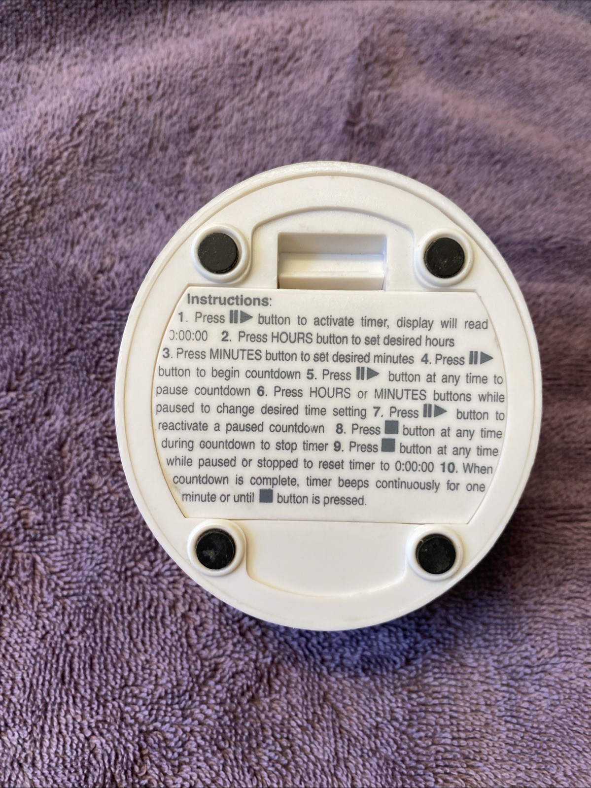 KitchenAid Cook's Series Digital Timer White / Chrome KAT150WH