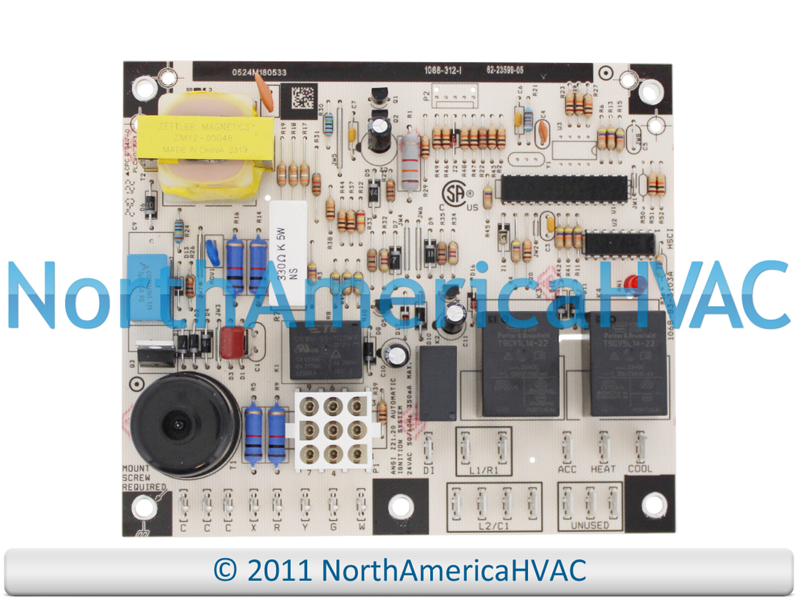 OEM Rheem Ruud Weather King Furnace Control Board Replaces 62-23599-02