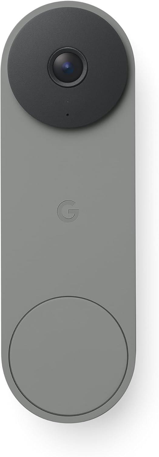 Google Nest Doorbell Wired 3rd Gen Hazel 2K Video Camera Excellent