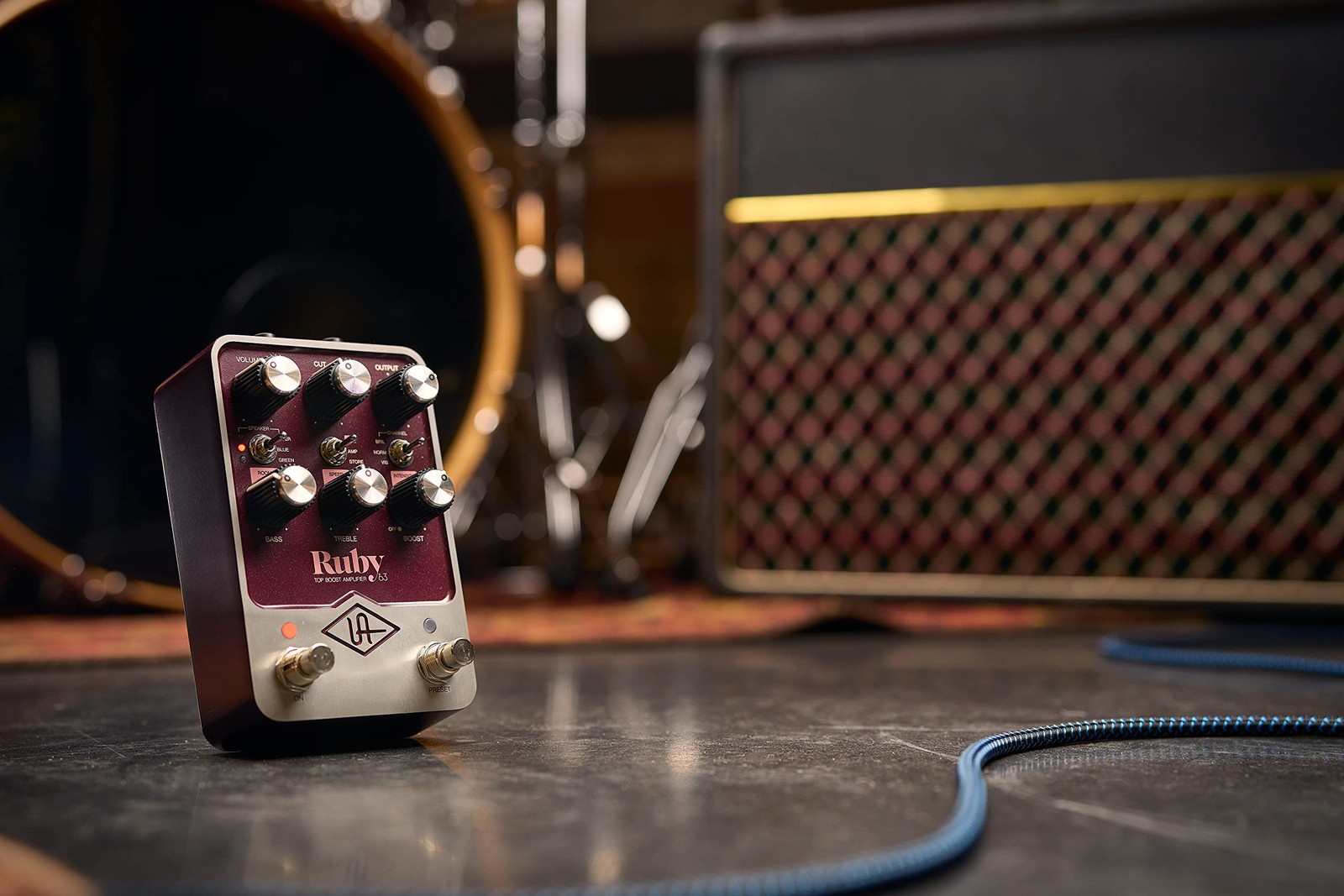 Universal Audio UAFX Ruby '63 Top Boost Amplifier