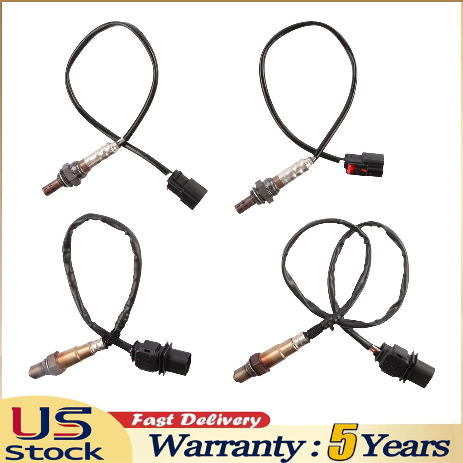 4pc Oxygen Sensor Up+Downstream for Ford F-150 3.5L V6 Turbo 2011 2012 2013 2014