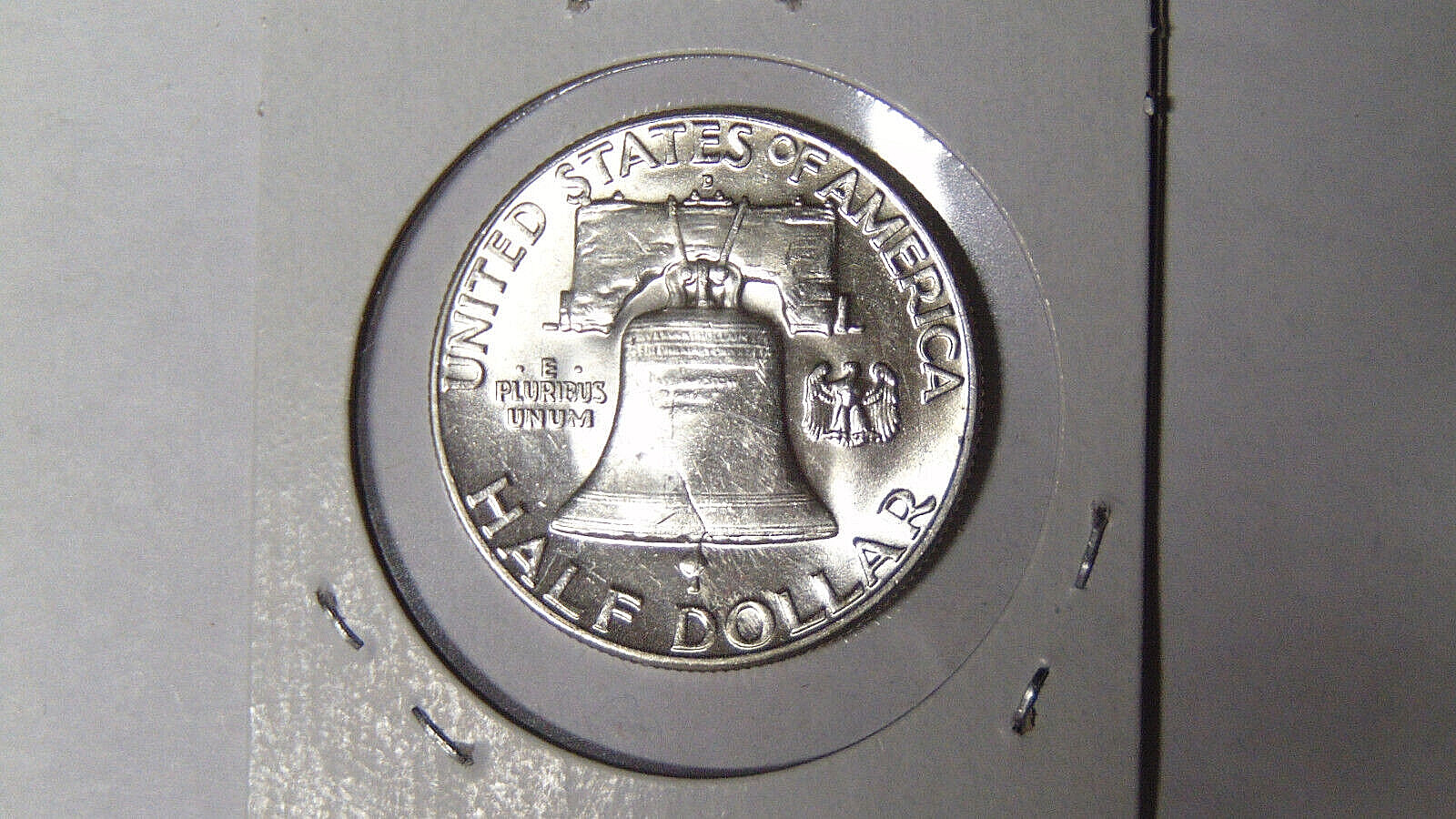 BU 1961-D Franklin Silver Half Dollar Uncirculated Denver Mint (7124)
